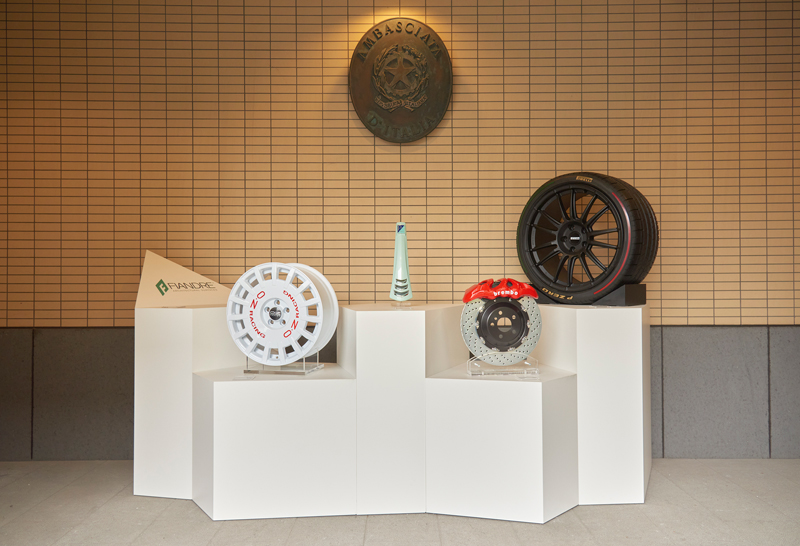Fiandre les marques d’excellence du Made in Italy exposées dans la « Casa del Design »